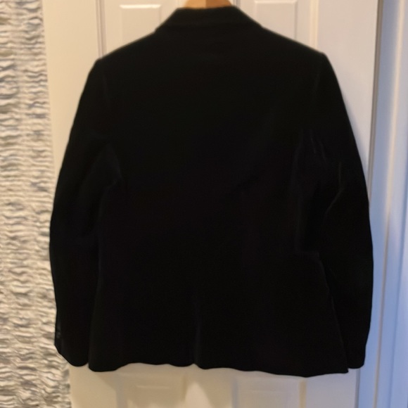 Cute Simple Vintage Velvet Blazer - Picture 6 of 8